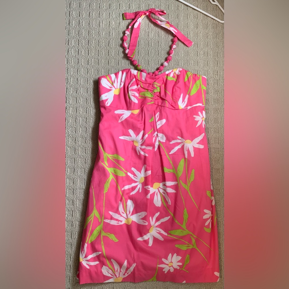 NWT Lilly Pulitzer Women’s Size 10 Pink Daisy Dress